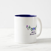 Medische receptionist CS Print Tweekleurige Koffiemok (Voorkant rechts)