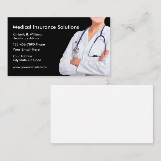 Medische revalidatie visitekaartje (Voorkant / Achterkant)