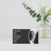 Medische röntgenradiologie Thema Visitekaartje (Staand voorkant)