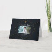 Medische School Afstuderen Foto gepersonaliseerd Bedankkaart (Voorkant)