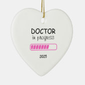 Medische school, pre-med geschenk, arts in uitvoer keramisch ornament (Rechts)
