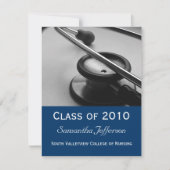 Medische School, Verpleegkunde Foto Afstuderen uit Kaart (Voorkant)