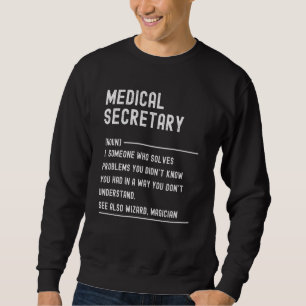 Medische Secretaresse Definitie Shirts Grappige Fu