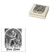Medische Sjabloon van het Schrift van Scriptorium Rubberstempel (Gestempeld)