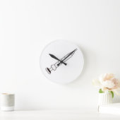 Medische spuit ronde klok (Huis)