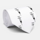 Medische spuit stropdas (Opgerold)