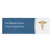 Medische staf - Begroting Editable Name Tags (Voorkant)