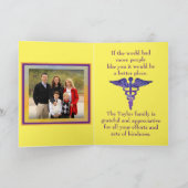 Medische staf Hartelijk dank Bedankkaart (Binnen)