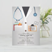 Medische staf Uitnodiging tot vervroegde uittredin (Staand voorkant)