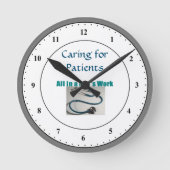 Medische stethoscoop- ronde klok (Voorkant)