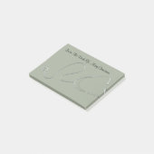 Medische Stethoscoop Thema Post Notities Post-it® Notes (Schuin)
