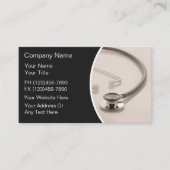 Medische stethoscoop Thema Visitekaartje (Voorkant)