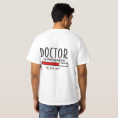 Medische Student Dokter in Opleiding T-Shirt (Achterkant volledig)