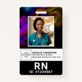 Medische Student Geregistreerde verpleegkundige Fo Badge (Voorkant)