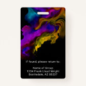 Medische Student Geregistreerde verpleegkundige Fo Badge (Achterkant)