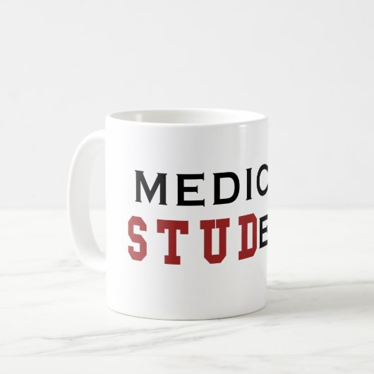 Medische STUDent - Klassieke Mok (Voorkant links)