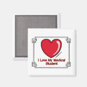 Medische student magneet (Voorkant / Achterkant)