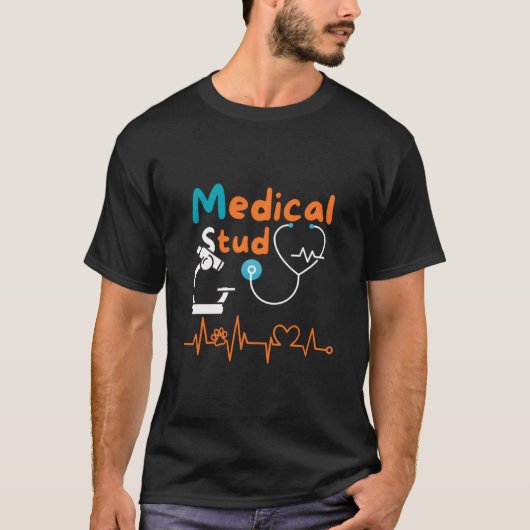 MEDISCHE STUDIE, MEDISCHE STUDENT VERBAZINGWEKKEND T-SHIRT (Voorkant)