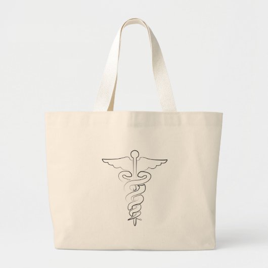 Medische symbooltas grote tote bag (Voorkant)