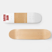 Medische tandheelkundige hulp persoonlijk skateboard (Horizontaal)