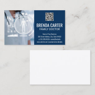 Medische Technologie   QR-scan code   Dokter Visitekaartje