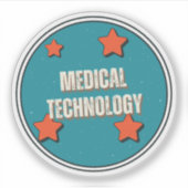 medische technologie sticker (Voorkant)