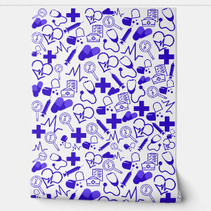 Medische Thema Peel en Stick Healthcare Decor Behang