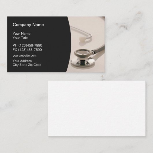 Medische thema Professionele Visitekaartjes (Voorkant / Achterkant)