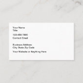 Medische thema Unieke Visitekaartjes (Achterkant)