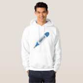 Medische thermometer hoodie (Voorkant volledig)