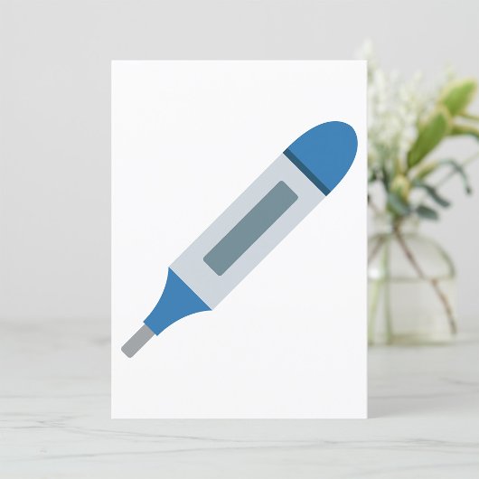 Medische thermometer kaart