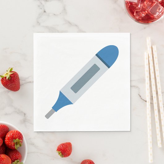 Medische thermometer servet