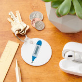 Medische thermometer sleutelhanger
