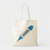 Medische thermometer tote bag (Voorkant)