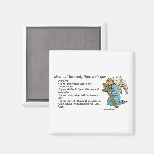 Medische transcriptie magneet (Voorkant / Achterkant)
