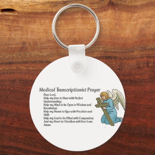 Medische transcriptie Sleutelhanger (Voorkant)