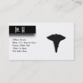 Medische unieke Visitekaartje (Achterkant)