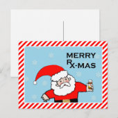 medische vakantiekaarten feestdagenkaart (Voorkant / Achterkant)