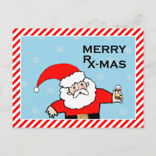 medische vakantiekaarten feestdagenkaart