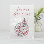 medische vakantiekaarten feestdagenkaart (Staand voorkant)