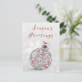 medische vakantiekaarten feestdagenkaart (Staand voorkant)