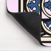 Medische verlichting Blauwe Acanthus blaast in bog Muismat (Hoek)