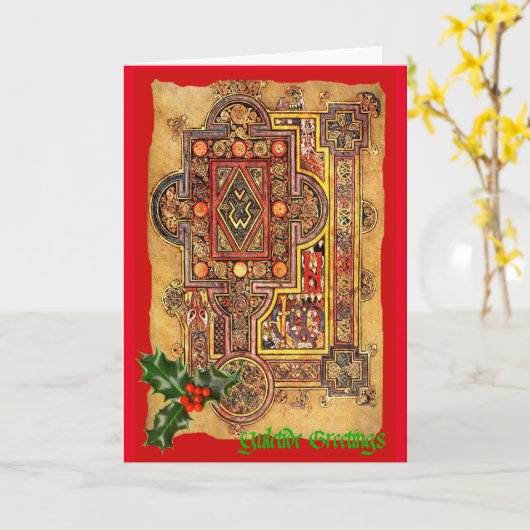 Medische verlichting Yuletide Kaart (Gele Bloem)