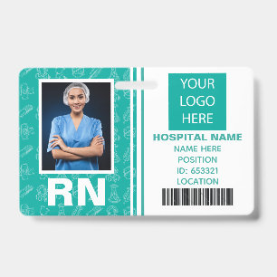 Medische Verpleegkundige Foto ID Badge