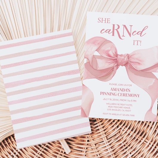 Medische Verpleegkundige Pinning Afstudeerfeest Kaart