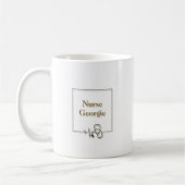 Medische verpleegkundige Stethoscoop Koffiemok (Links)