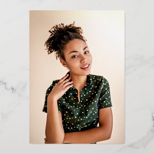 Medische verpleegschool Afstudeerder Party Zwart G Folie Uitnodiging (Achterkant)