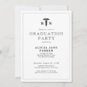 Medische verpleegschool moderne foto afstuderen kaart (Voorkant)