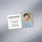 Medische verpleegster | Klantenservice Magnetisch Visitekaartje (Voorbeeld)