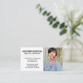 Medische verpleegster | Klantenservice Visitekaartje (Staand voorkant)
